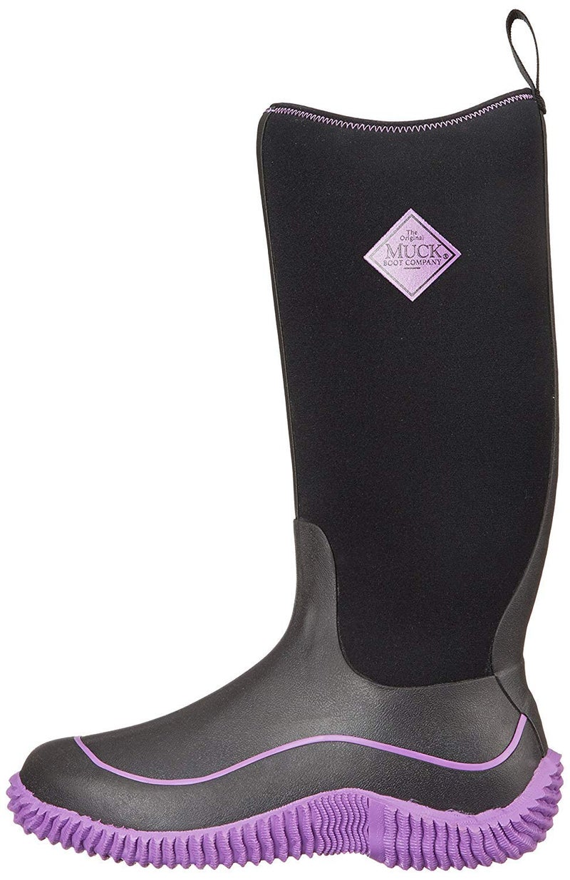 Muck Women's Hale Tall Boot 11 Black/Hot Pink - Image 5